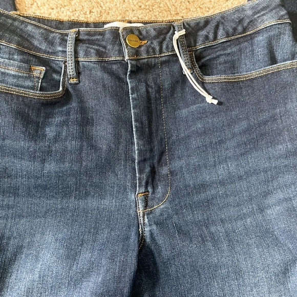 Frame Le One Skinny Mid Ride Jeans, Size 2 - Picture 15 of 15